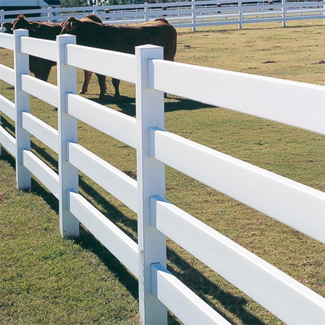 pvc horse fence 