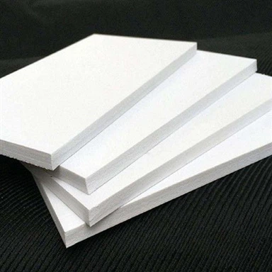 Blan kwout PVC Kim fèy pou dekorasyon